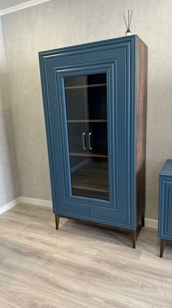 Стенка Гориция Зеленый сапфировый (БМ) в Краснотурьинске - krasnoturinsk.mebel-e96.ru