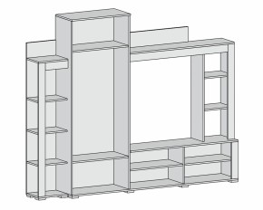 Гостиная Техас в Краснотурьинске - krasnoturinsk.mebel-e96.ru