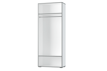Шкаф 2 дв. Грей (УНИ) (МЛК) в Краснотурьинске - krasnoturinsk.mebel-e96.ru