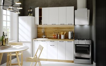 КУхонный гарнитур Хелмер 1600 мм (Сурская) в Краснотурьинске - krasnoturinsk.mebel-e96.ru