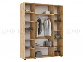 Шкаф 1800 мм Ирис с антресолью крафт/грин (Миф) в Краснотурьинске - krasnoturinsk.mebel-e96.ru