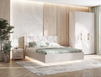 Кровать парящая Ирис кашемир (Миф) в Краснотурьинске - krasnoturinsk.mebel-e96.ru
