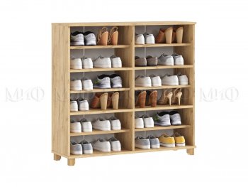 Обувница Ирис крафт/белый (Миф) в Краснотурьинске - krasnoturinsk.mebel-e96.ru
