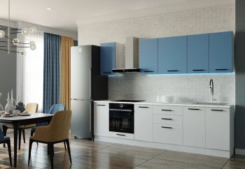 Кухонный гарнитур Капри ЛДСП/МДФ 2800 мм Sanvut в Краснотурьинске - krasnoturinsk.mebel-e96.ru