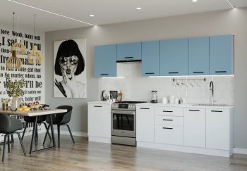 Кухонный гарнитур Капри 3000 мм ЛДСП/МДФ (Санвут) в Краснотурьинске - krasnoturinsk.mebel-e96.ru