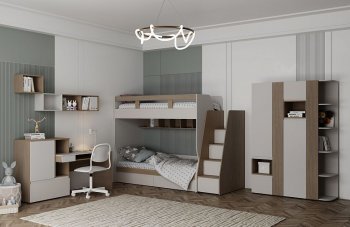 Набор детской мебели Каспер, модульный (СБК) в Краснотурьинске - krasnoturinsk.mebel-e96.ru