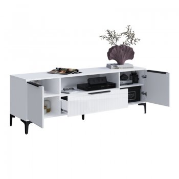 Тумба ТВ на 1650 Кимберли белый (Handis) в Краснотурьинске - krasnoturinsk.mebel-e96.ru