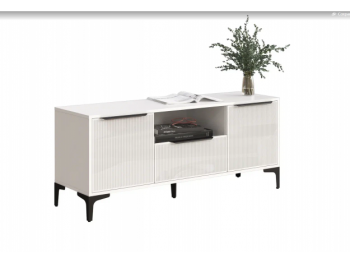 Тумба ТВ на 1350 Кимберли белый (Handis) в Краснотурьинске - krasnoturinsk.mebel-e96.ru