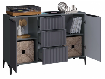 Комод Кимберли графит (Handis) в Краснотурьинске - krasnoturinsk.mebel-e96.ru