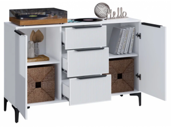 Комод Кимберли белый (Handis) в Краснотурьинске - krasnoturinsk.mebel-e96.ru