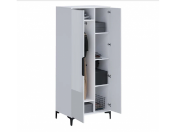 Шкаф 800 мм 2-створчатый Кимберли белый (Handis) в Краснотурьинске - krasnoturinsk.mebel-e96.ru