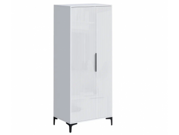 Шкаф 800 мм 2-створчатый Кимберли белый (Handis) в Краснотурьинске - krasnoturinsk.mebel-e96.ru