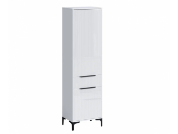 Пенал 550 мм Кимберли белый (Handis) в Краснотурьинске - krasnoturinsk.mebel-e96.ru