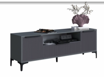 Тумба ТВ на 1650 Кимберли графит (Handis) в Краснотурьинске - krasnoturinsk.mebel-e96.ru