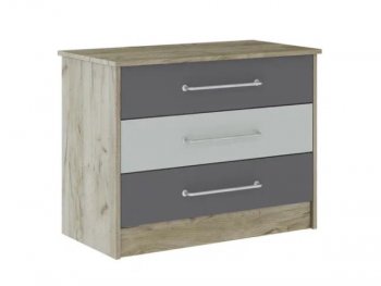 Комод Колибри Лофт серый (Текс) в Краснотурьинске - krasnoturinsk.mebel-e96.ru