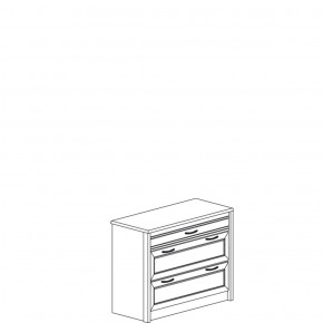 Комод Флоренция 672 (Яна) в Краснотурьинске - krasnoturinsk.mebel-e96.ru