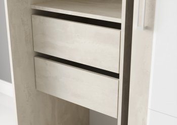 Шкаф-купе 1500 мм Комфорт WHITE EDITION (Стиль) в Краснотурьинске - krasnoturinsk.mebel-e96.ru