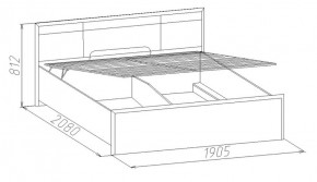 Кровать Амели с подъемным механизмом 1600*2000 в Краснотурьинске - krasnoturinsk.mebel-e96.ru