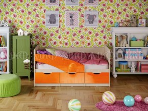 Кровать Бабочки (Оранжевый металлик) 1800 в Краснотурьинске - krasnoturinsk.mebel-e96.ru