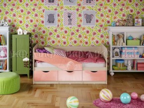 Кровать Бабочки (Розовый металлик) 1800 в Краснотурьинске - krasnoturinsk.mebel-e96.ru