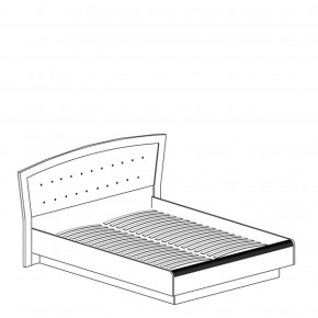 Кровать двойная 1600 Афины 366 (Яна) в Краснотурьинске - krasnoturinsk.mebel-e96.ru