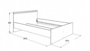 Кровать с ящиками Ольга-13 (1200) в Краснотурьинске - krasnoturinsk.mebel-e96.ru