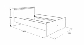 Кровать с ящиками Ольга-13 (1600) в Краснотурьинске - krasnoturinsk.mebel-e96.ru