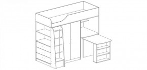 Уголок школьника Каприз-8 (АстридМ) в Краснотурьинске - krasnoturinsk.mebel-e96.ru