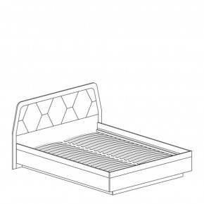 Кровать двуспальная 1600 Дели 75 (яна) в Краснотурьинске - krasnoturinsk.mebel-e96.ru