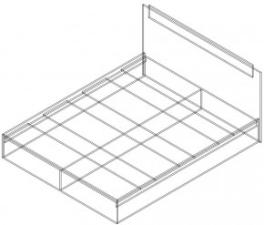 Кровать КР 1400 серия София в Краснотурьинске - krasnoturinsk.mebel-e96.ru