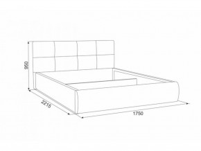 Кровать мягкая Куба (1600) в Краснотурьинске - krasnoturinsk.mebel-e96.ru