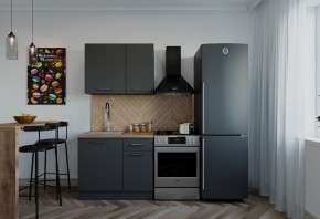 Кухонный гарнитур Антрацит 1000 в Краснотурьинске - krasnoturinsk.mebel-e96.ru