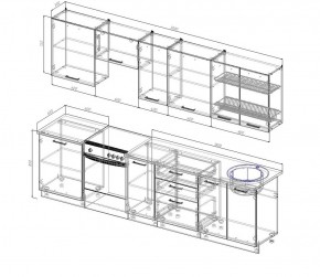 Кухонный гарнитур Лада 3000 в Краснотурьинске - krasnoturinsk.mebel-e96.ru