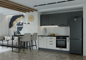 Кухонный гарнитур Лофт 2550 в Краснотурьинске - krasnoturinsk.mebel-e96.ru