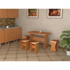 Кухонный стол и 4 табурета Титул в Краснотурьинске - krasnoturinsk.mebel-e96.ru