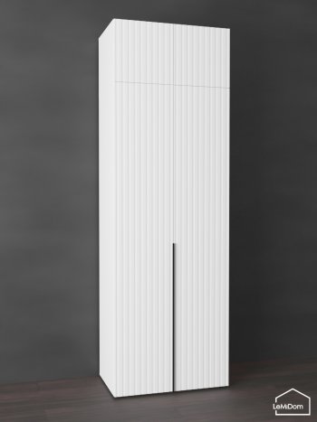 Шкаф с антресолью 800 мм Linnea MHR-2A-1 2450х800х510 (Белый-М 11.1.1) в Краснотурьинске - krasnoturinsk.mebel-e96.ru