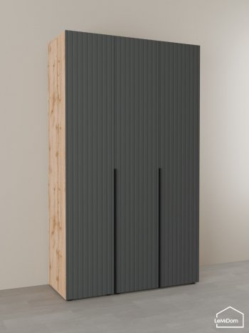 Шкаф с антресолью 1200 мм Linnea MHR-3A-2 2450х1200х510 (ДВ-М 11.1.25) в Краснотурьинске - krasnoturinsk.mebel-e96.ru