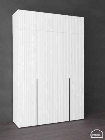 Шкаф с антресолью 1600 мм Linnea MHR-4A-1 2450х1600х510 (Белый-М 11.1.2) в Краснотурьинске - krasnoturinsk.mebel-e96.ru