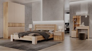 Комод 3 ящика Ленора вотан/Кашемир (Лин) в Краснотурьинске - krasnoturinsk.mebel-e96.ru