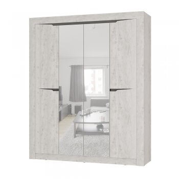 Шкаф 1800 мм Леонардо ШК-14 (БТС) в Краснотурьинске - krasnoturinsk.mebel-e96.ru