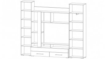 Стенка Леон (Лин) в Краснотурьинске - krasnoturinsk.mebel-e96.ru