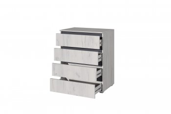 Комод Лиана графит (Зарон) в Краснотурьинске - krasnoturinsk.mebel-e96.ru