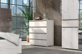 Комод Лиана золотой (Зарон) в Краснотурьинске - krasnoturinsk.mebel-e96.ru | фото