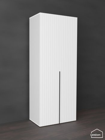 Шкаф Linnea MHR-2 2050х800х510 (Белый-М 11.1.2) в Краснотурьинске - krasnoturinsk.mebel-e96.ru
