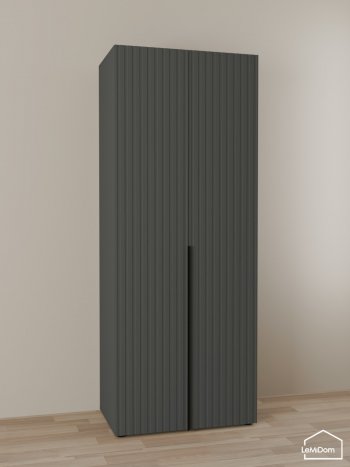 Шкаф Linnea MHR-2 2050х800х510 (Графит-М 11.1.25) в Краснотурьинске - krasnoturinsk.mebel-e96.ru