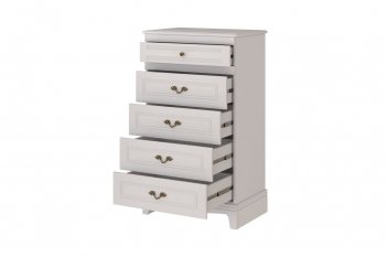 Комод 5 ящиков Лорето льняной (БМ) в Краснотурьинске - krasnoturinsk.mebel-e96.ru