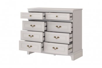 Комод 8 ящиков Лорето, льняной (БМ) в Краснотурьинске - krasnoturinsk.mebel-e96.ru