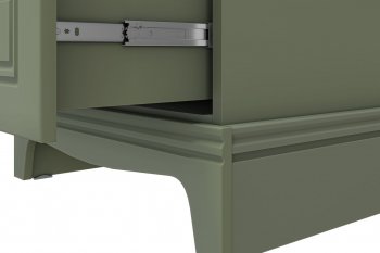Комод 5 ящиков Лорето зеленый самшит (БМ) в Краснотурьинске - krasnoturinsk.mebel-e96.ru