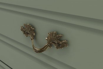 Комод 5 ящиков Лорето зеленый самшит (БМ) в Краснотурьинске - krasnoturinsk.mebel-e96.ru