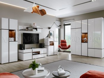 Стенка Мадера модульная (Миф) в Краснотурьинске - krasnoturinsk.mebel-e96.ru